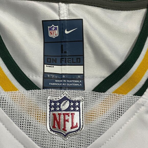 Nike Green Bay Packers Love No.10 White Jersey - Picture 4 of 7